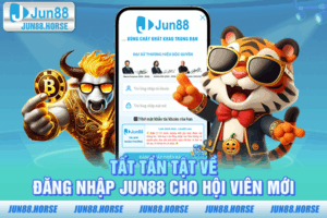 Tất Tần Tật Về Đăng Nhập JUN88 Cho Hội Viên Mới