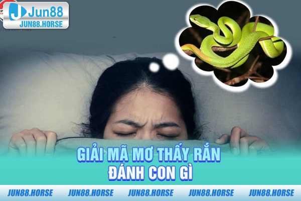 Giải mã mơ thấy rắn đánh con gì