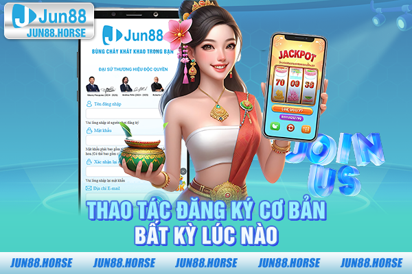 Thao tác đăng ký cơ bản bất kỳ lúc nào